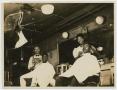 Photograph: [Young African-American Men in a Barbershop]