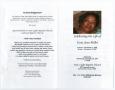 Thumbnail image of item number 3 in: '[Funeral Program for Essie Jean Miller, December 26, 2007]'.