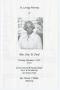 Thumbnail image of item number 1 in: '[Funeral Program for Ora B. Ford, December 7, 1993]'.