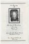 Primary view of [Funeral Program for Inez L. Bumbrey, May 29, 1984]