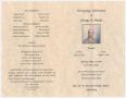 Thumbnail image of item number 3 in: '[Funeral Program for George A. Burke, May 24, 2004]'.