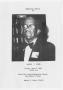 Primary view of [Funeral Program for Wilbur T. Eusan, June 8, 1984]