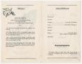 Thumbnail image of item number 2 in: '[Funeral Program for Horace G. Evans, May 7, 1982]'.