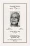 Thumbnail image of item number 1 in: '[Funeral Program for Telitha Jane Francis, May 23, 2006]'.