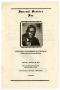 Thumbnail image of item number 1 in: '[Funeral Program for Theodore R. Francis, January 22, 1977]'.