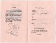 Thumbnail image of item number 2 in: '[Funeral Program for Addie B. Jackson, May 7, 1987]'.