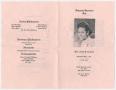 Thumbnail image of item number 3 in: '[Funeral Program for Addie B. Jackson, May 7, 1987]'.
