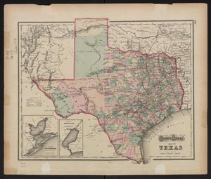Gray's atlas map of Texas.