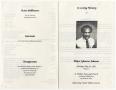 Thumbnail image of item number 3 in: '[Funeral Program for Sylvester Johnson, May 10, 1993]'.
