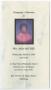 Pamphlet: [Funeral Program for Addie Bell Mills, March 10, 2004]