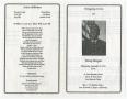 Thumbnail image of item number 3 in: '[Funeral Program for Jimmy Morgan, September 25, 1991]'.