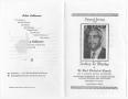 Thumbnail image of item number 3 in: '[Funeral Program for Audley E. Mosley, July 22, 1964]'.