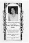 Primary view of [Funeral Program for Alice Nadean Parker, August 26, 2002]