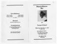 Thumbnail image of item number 3 in: '[Funeral Program for Norman G. Powell, September 14, 1988]'.