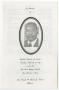 Primary view of [Funeral Program for Edward A. Smith, February 14, 1989]
