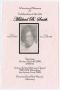Thumbnail image of item number 1 in: '[Funeral Program for Mildred B. Smith, March 2, 2009]'.
