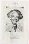 Primary view of [Funeral Program for Bessie W. Stevens, October 25, 1986]