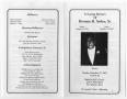 Thumbnail image of item number 3 in: '[Funeral Program for Herman H. Stokes, Sr., November 17, 2003]'.
