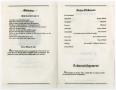 Thumbnail image of item number 2 in: '[Funeral Program for Wiley B. Tate, September 1, 1979]'.