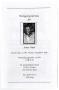 Primary view of [Funeral Program for James Wash, December 14, 1994]