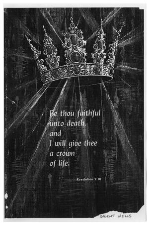 [Funeral Program for Rugent Wells, March 20, 1974]