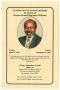 Thumbnail image of item number 1 in: '[Funeral Program for Deacon Donald Benjamin Williams, September 10, 1999]'.