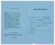 Thumbnail image of item number 2 in: '[Funeral Program for James Williams, April 4, 1973]'.