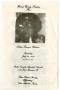 Primary view of [Funeral Program for Eunice Wilson, July 16, 1983]