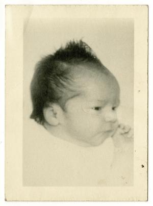 [Birth announcement and photograph]