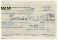 Thumbnail image of item number 1 in: '[Western Union money order receipt from John J. Herrera to Felice A. Herrera - May 30, 1974]'.