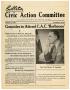Thumbnail image of item number 1 in: '[Civic Action Committee bulletin - 1960-03-09]'.