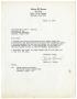 Primary view of [Letter from Charles W. Barrow to John J. Herrera -1976-03-15]