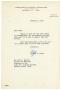 Primary view of [Letter from Clifton Carter to John J. Herrera - 1966-02-04]