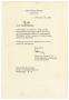 Primary view of [Letter from Henry H. Wilson, Jr. to Bob Casey - 1966-02-14]