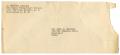 Letter: [Envelope from J. Enrique Salinas to John J. Herrera]