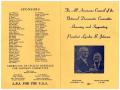 Thumbnail image of item number 3 in: '[Program for Reception in Support of Lyndon Johnson - 1964]'.