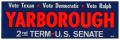 Image: [Bumper sticker for the re-election of Senator Ralph Yarborough]