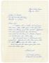 Thumbnail image of item number 1 in: '[Letter from Mrs. Pete De La Rosa to John J. Herrera - 1955-05-26]'.
