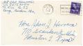 Letter: [Envelope addressed to John J. Herrera - 1954-09-07]