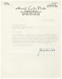 Primary view of [Letter from Armando Carles-Peralta to John J. Herrera - 1964-02-23]