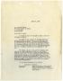 Thumbnail image of item number 1 in: '[Letter from John J. Herrera to Honorable Arnulfo Zamora - 1946-04-16]'.