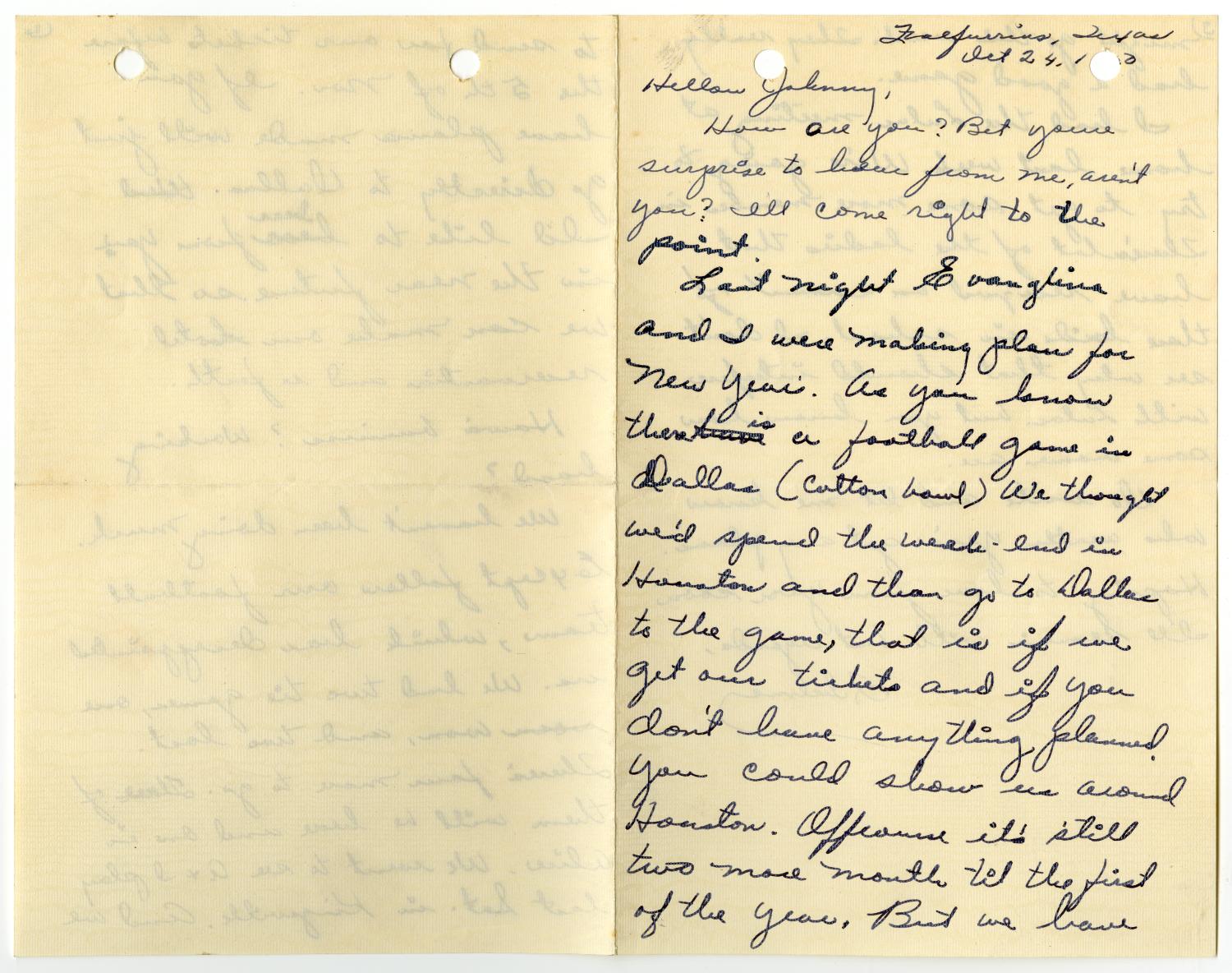 [Letter from Thelma Vela to John J. Herrera - 1950-10-24]
                                                
                                                    [Sequence #]: 3 of 3
                                                