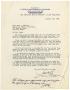 Thumbnail image of item number 1 in: '[Letter from Jacob I. Rodriguez to John J. Herrera - 1951-01-06]'.