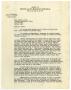 Thumbnail image of item number 1 in: '[Letter from John J. Herrera to George J. Garza - January 22, 1951]'.