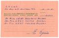 Thumbnail image of item number 1 in: '[Receipt from A.B.C. Printing & Stationery Company to LULAC - 1951-04-20]'.
