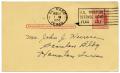 Thumbnail image of item number 2 in: '[Postcard from Luciano Santoscoy to John J. Herrera - 1952-08-12]'.