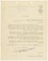 Thumbnail image of item number 2 in: '[Proclamation by John J. Herrera to LULAC Officers - 1953]'.