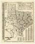 Map: [Map of Texas counties outlining LULAC districts]