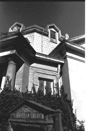 Primary view of object titled '[The Second First Presbyterian Church]'.