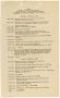 Text: [Agenda of the LULAC Supreme Council Meeting, January 16-18, 1953]